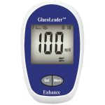 Glucoleader Enhance Blood Glucose Meter (Blue)